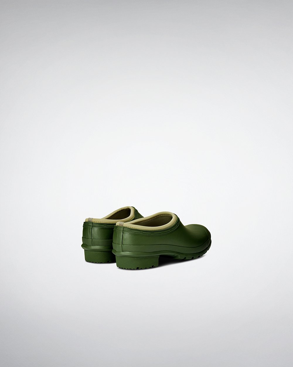 Clogs Heren - Hunter Gardener - Groen - 89DBKWSJI